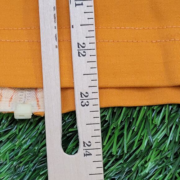 Vintage 80s MOD Track Jacket Womens XL 23x23 Orange - Picture 10 of 15